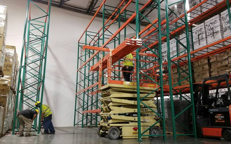 Specialized pallet racking systems improving warehouse picking speed